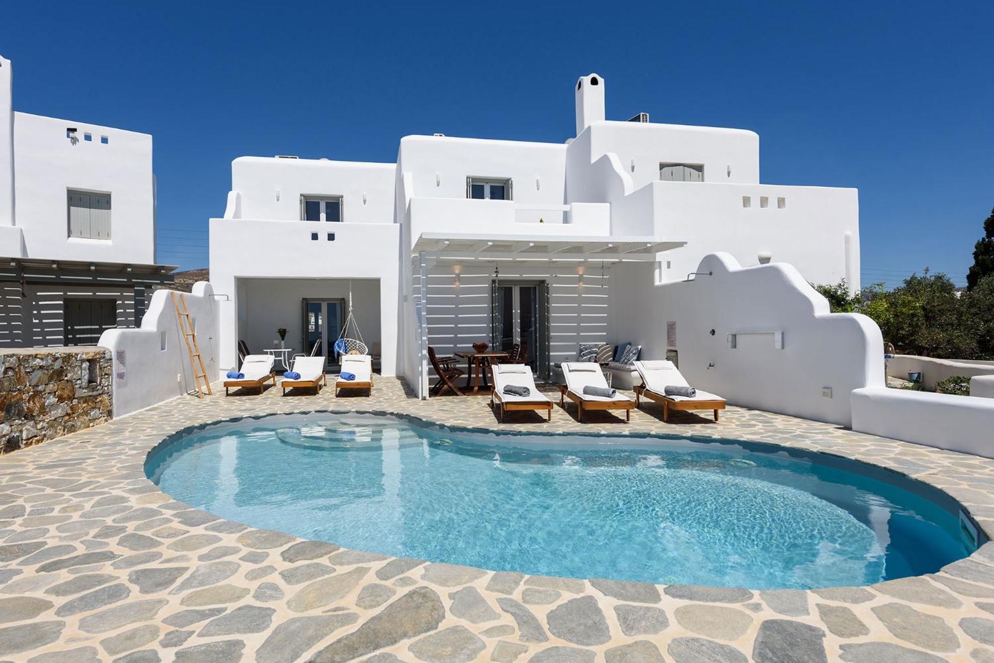 Helen Beach Front Luxury Villas Kastrákion Esterno foto