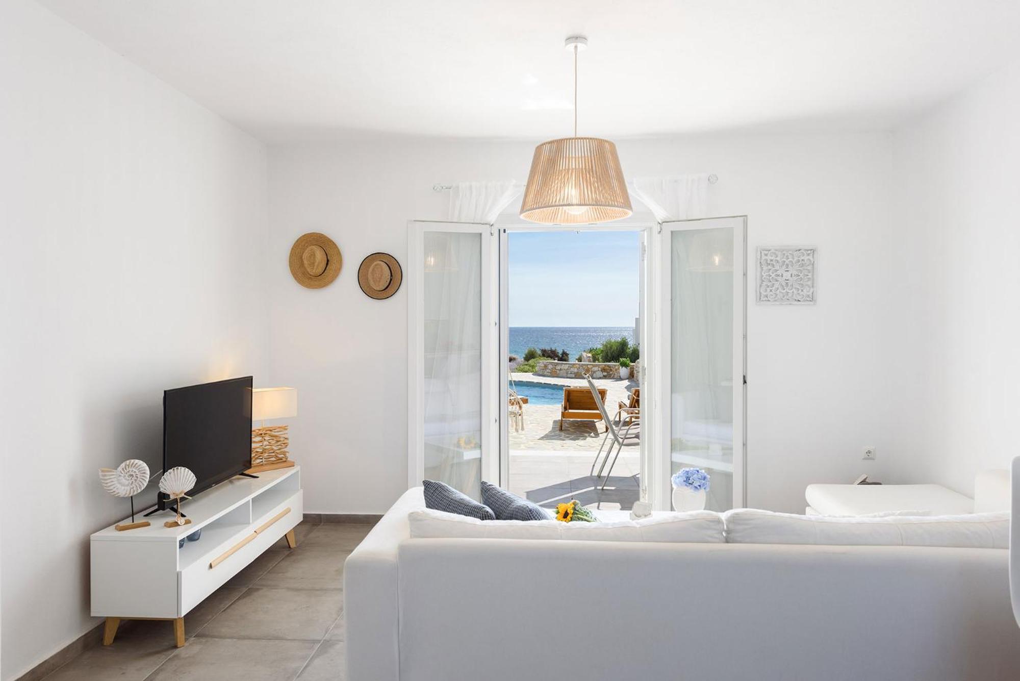 Helen Beach Front Luxury Villas Kastrákion Esterno foto