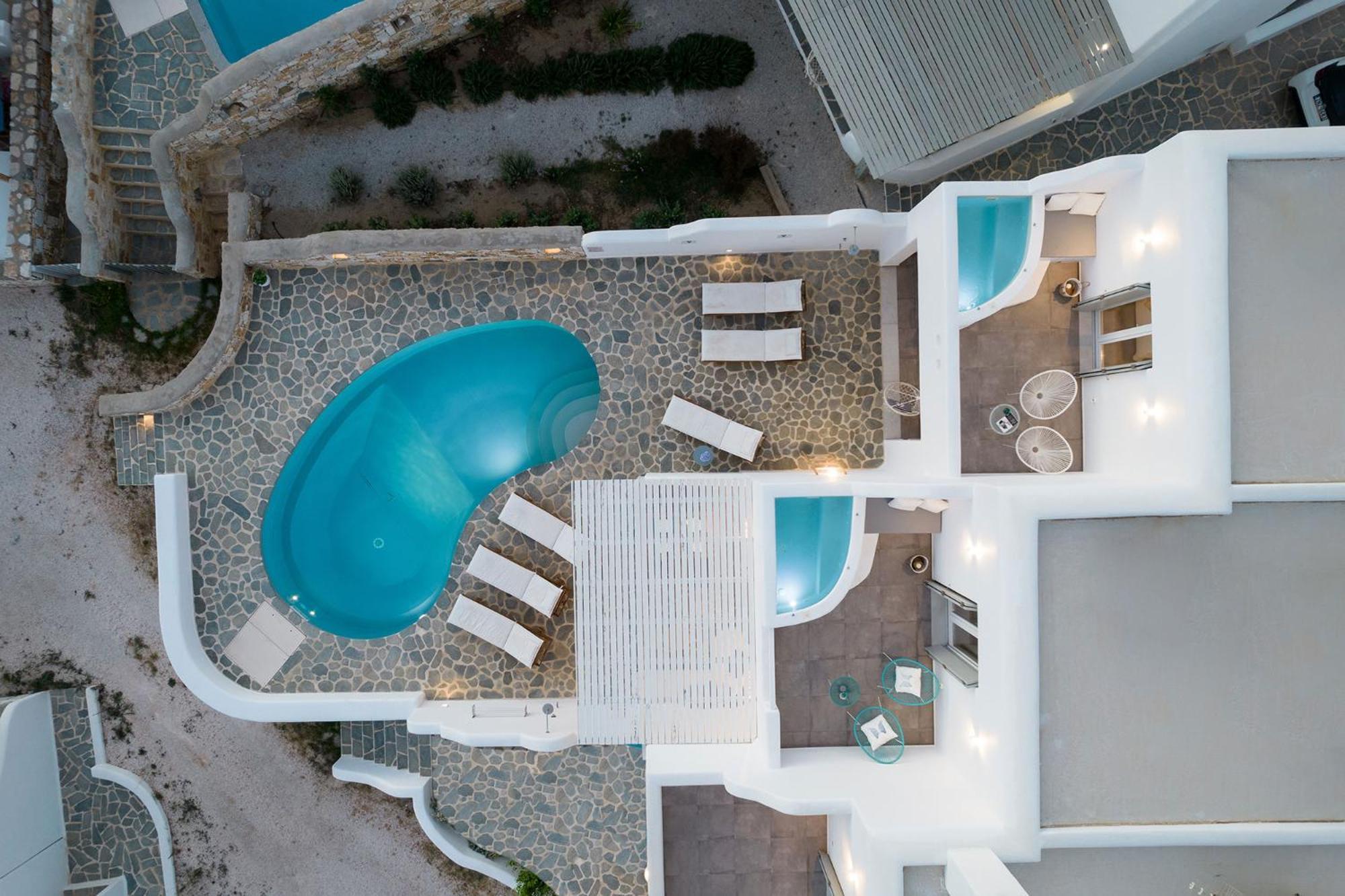 Helen Beach Front Luxury Villas Kastrákion Esterno foto