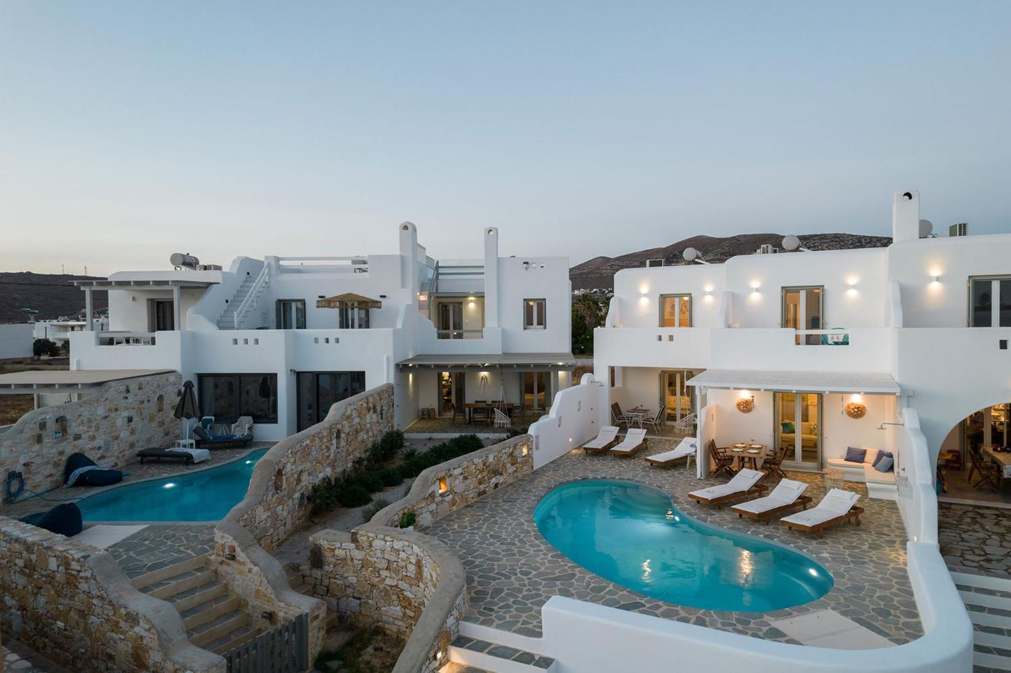Helen Beach Front Luxury Villas Kastrákion Esterno foto