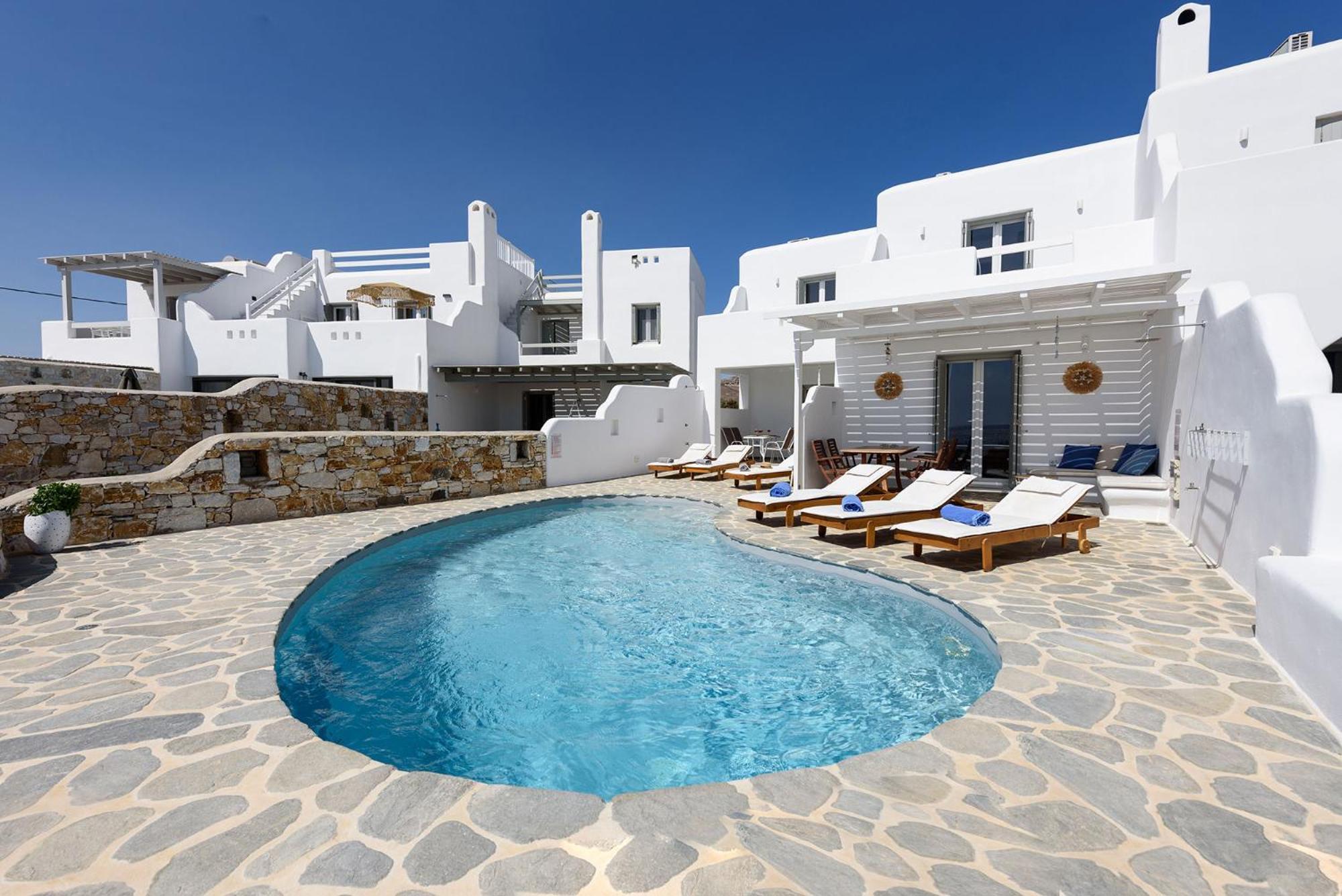 Helen Beach Front Luxury Villas Kastrákion Esterno foto