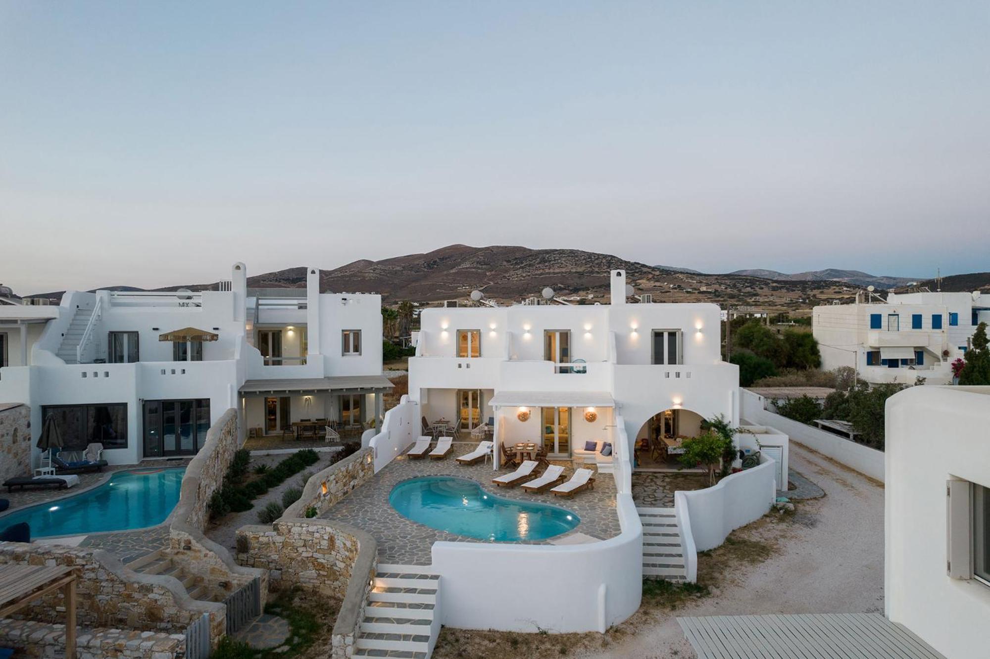 Helen Beach Front Luxury Villas Kastrákion Esterno foto