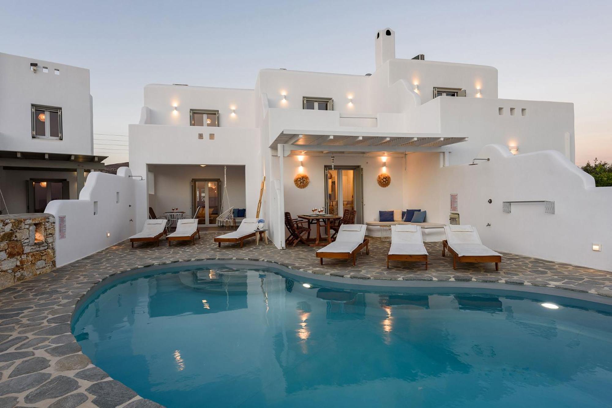 Helen Beach Front Luxury Villas Kastrákion Esterno foto